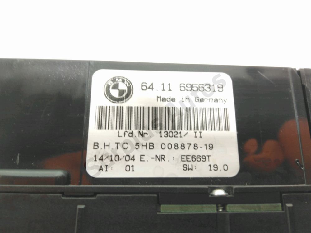 Commande de chauffage