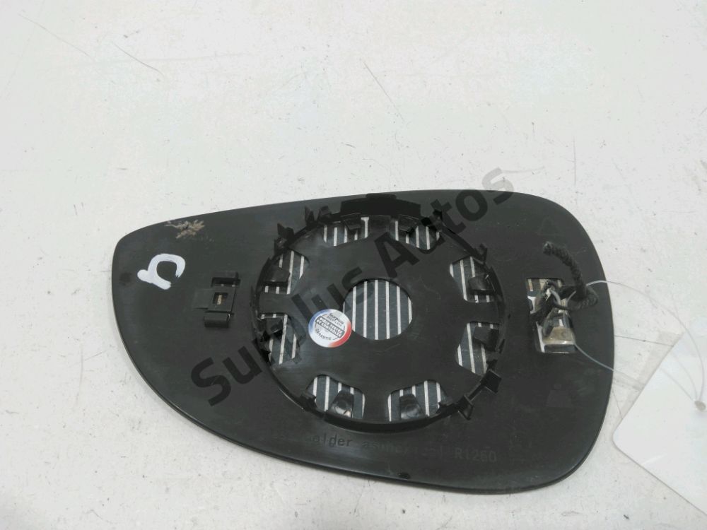 Glace de rétroviseur droit