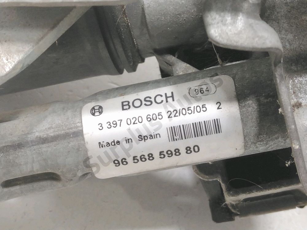 Mécanisme + moteur d'essuie glace avant