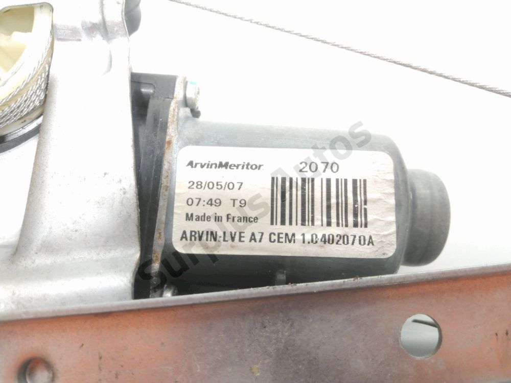 Lève-vitre électrique arrière droit