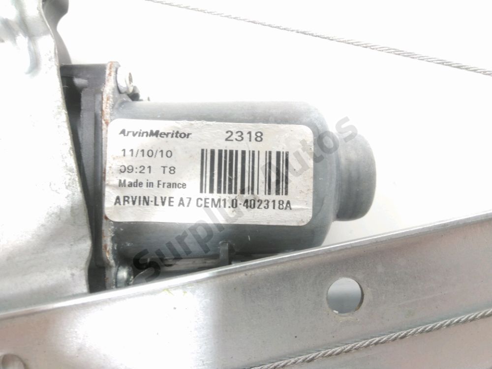 Lève-vitre électrique arrière droit