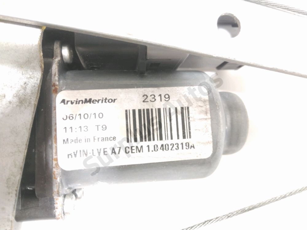 Lève-vitre électrique arrière gauche