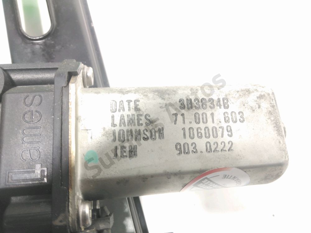 Lève-vitre électrique arrière droit