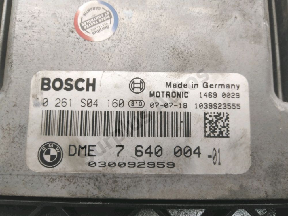 Calculateur moteur