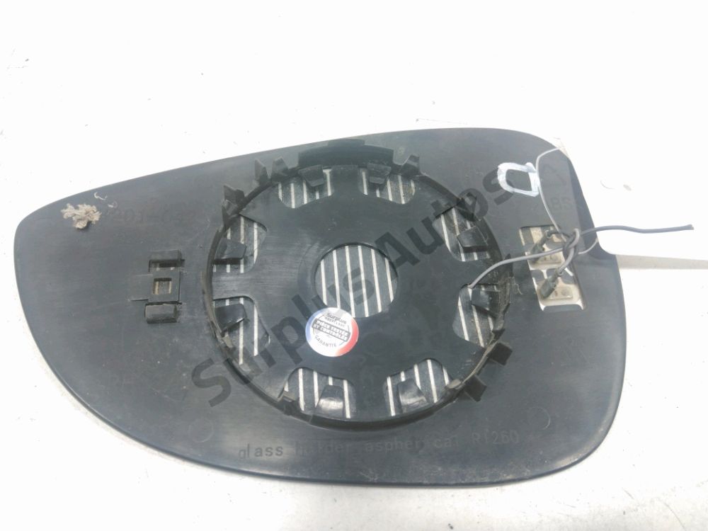 Glace de rétroviseur droit