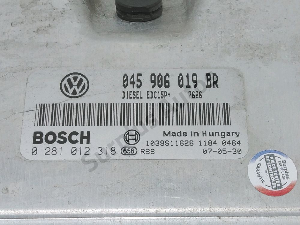 Calculateur moteur