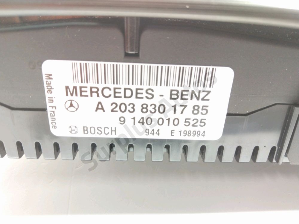 Commande de chauffage