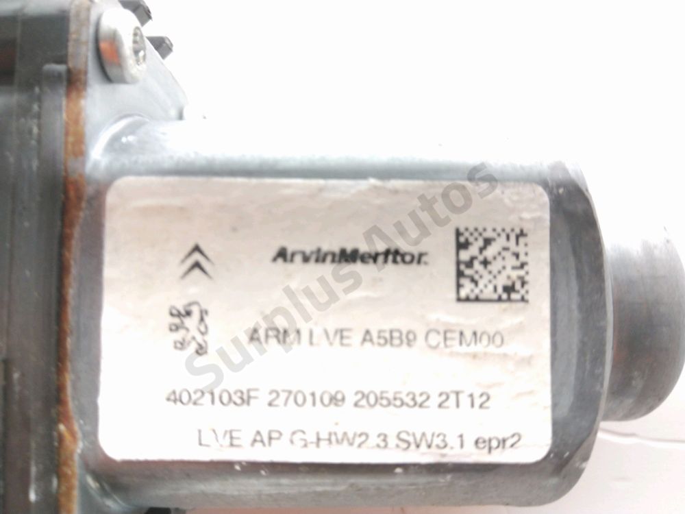 Lève-vitre électrique avant gauche