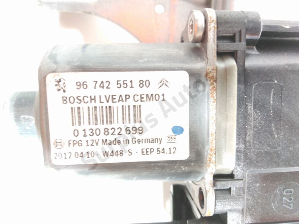 Lève-vitre électrique arrière gauche