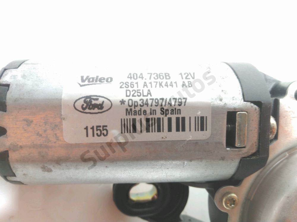 Moteur d'essuie glace arrière