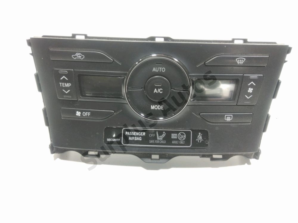 Commande de chauffage