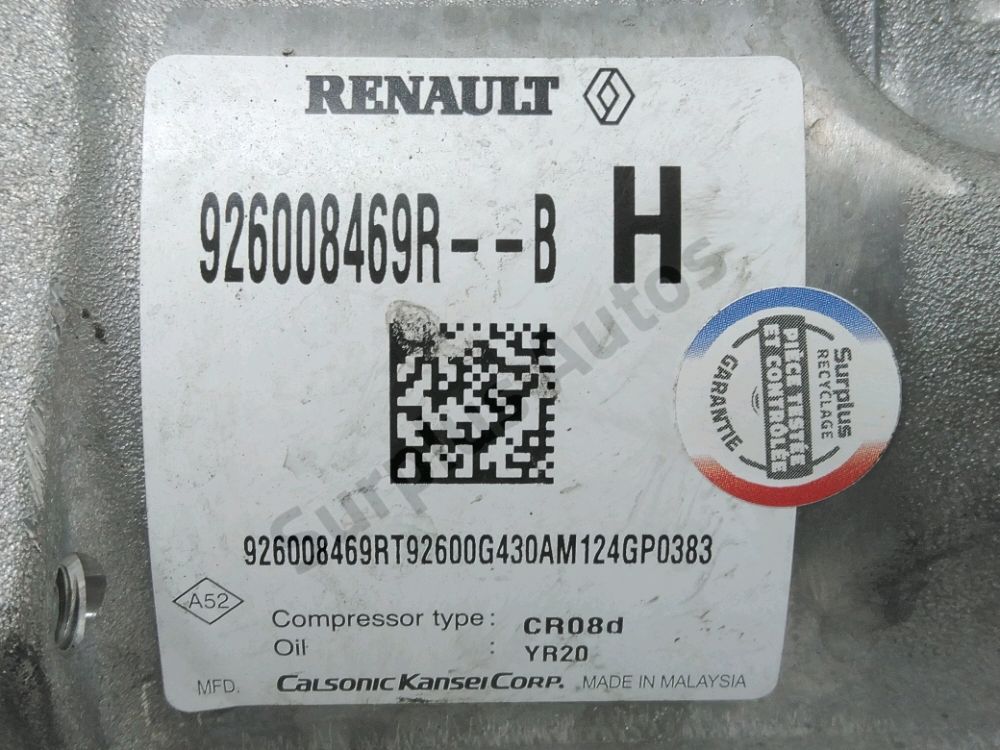 Compresseur de climatisation