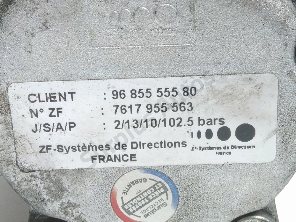 Pompe de direction assistée