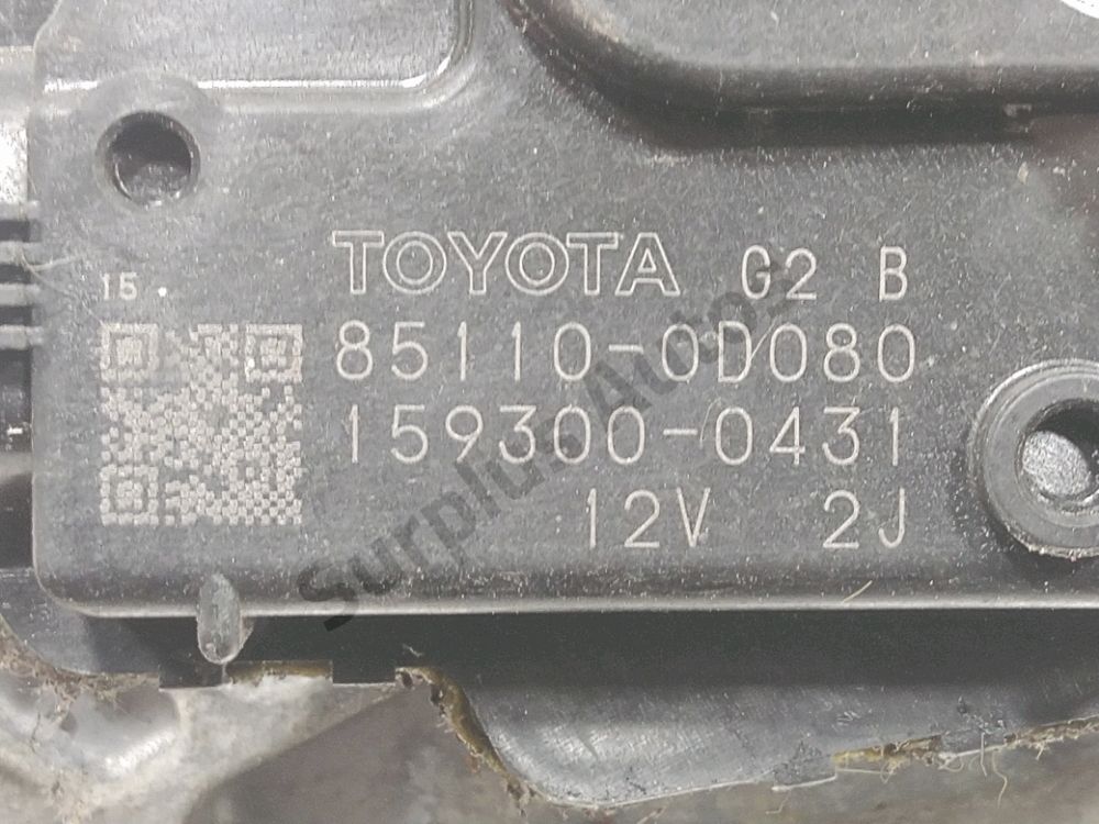 Mécanisme + moteur d'essuie glace avant