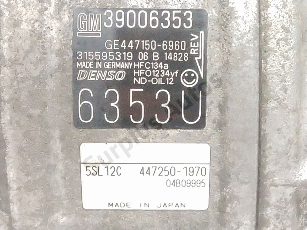 Compresseur de climatisation