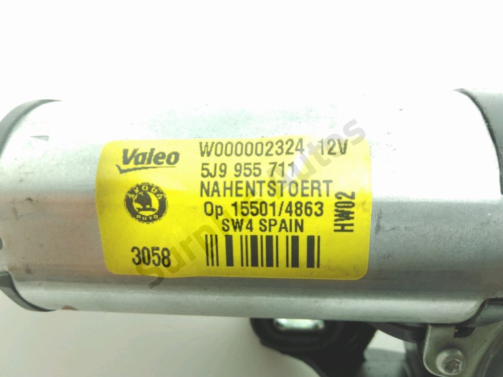 Moteur d'essuie glace arrière