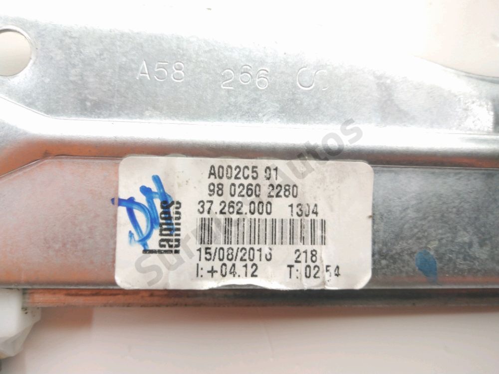 Lève-vitre électrique arrière gauche