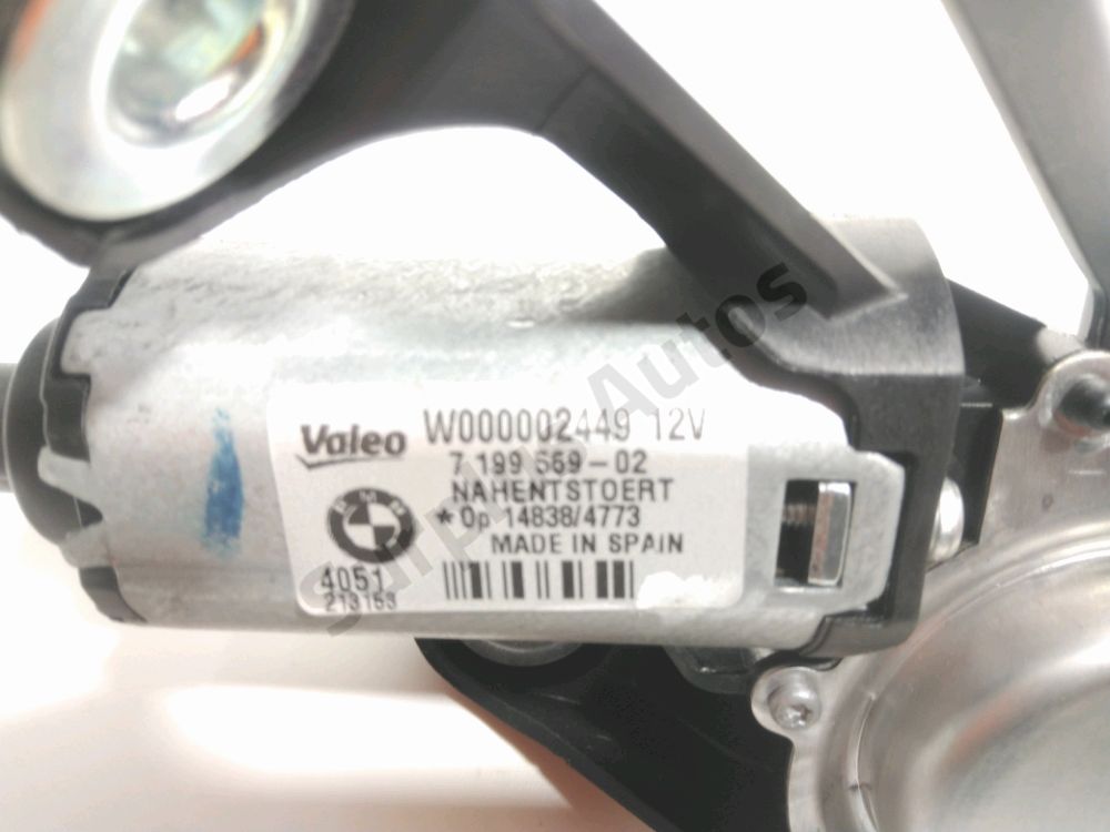 Moteur d'essuie glace arrière