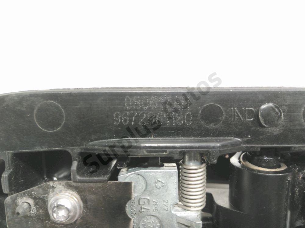 Poignée extérieure arrière gauche