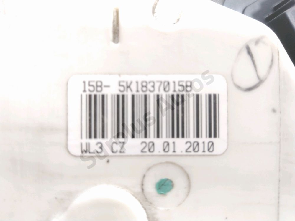 Serrure de porte avant gauche