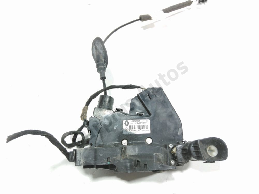 Serrure de porte avant gauche