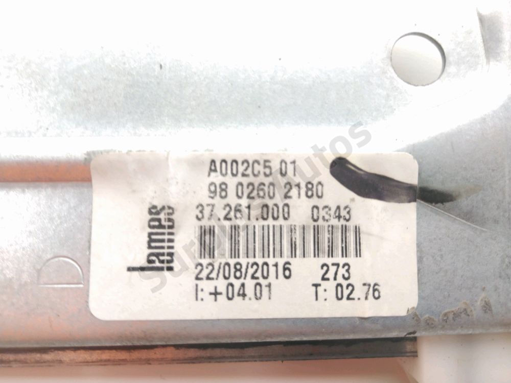 Lève-vitre électrique arrière droit