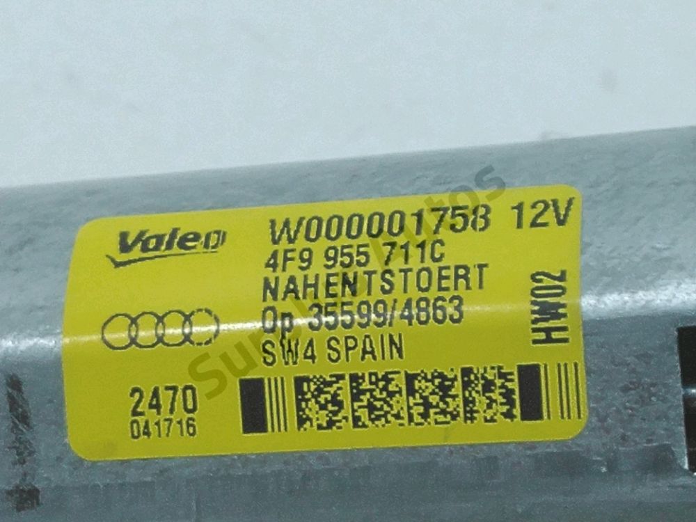 Moteur d'essuie glace arrière