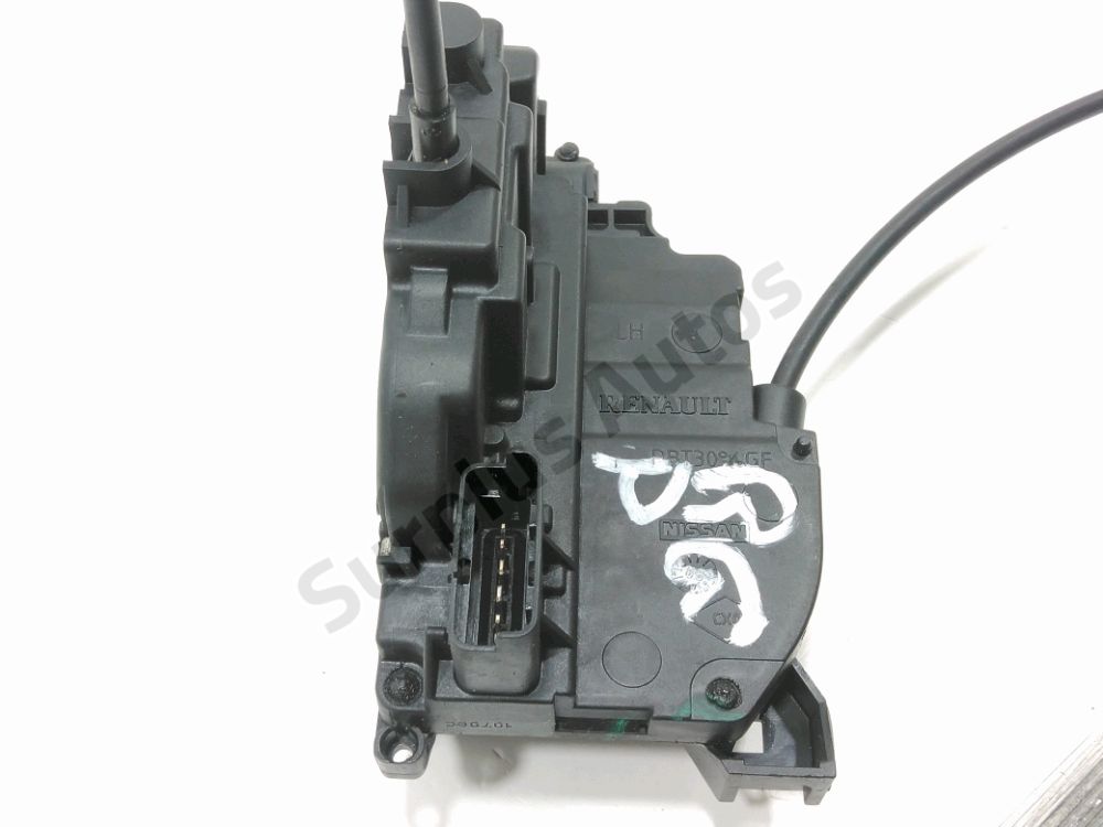 Serrure de porte coulissante gauche