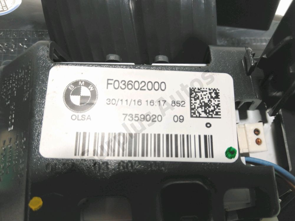 Feu arrière intérieur droit