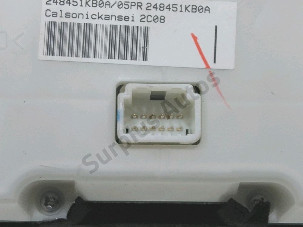 Commande de chauffage