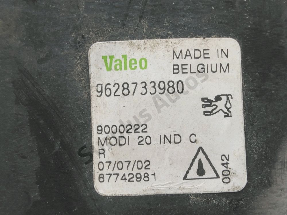 Antibrouillard avant droit