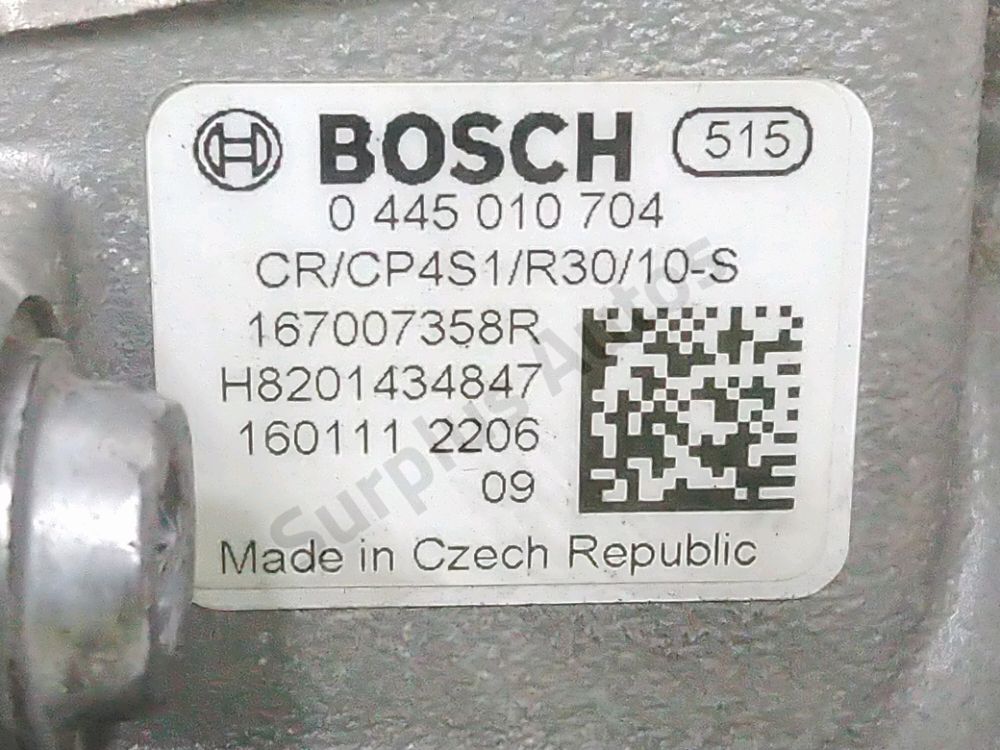 Pompe haute pression