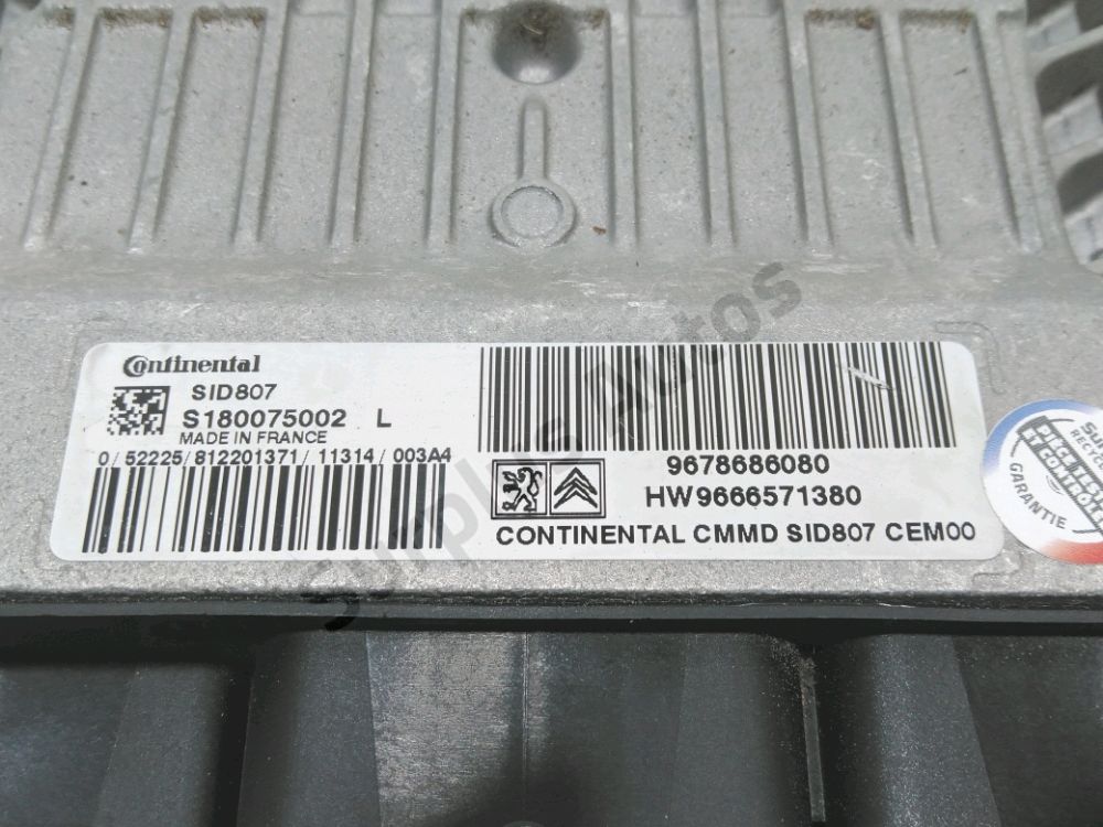 Calculateur moteur