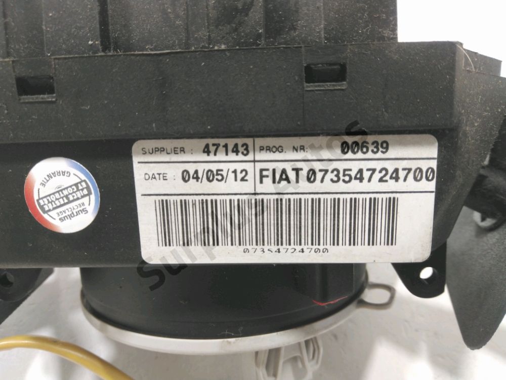 Commande sous-volant