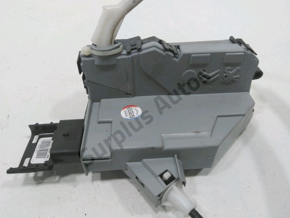 Serrure de porte coulissante droite