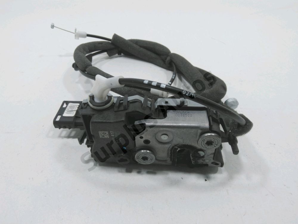 Serrure de porte coulissante gauche