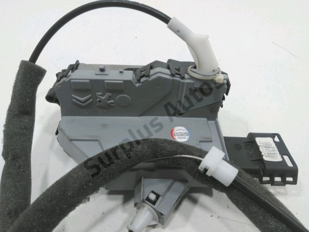 Serrure de porte coulissante gauche