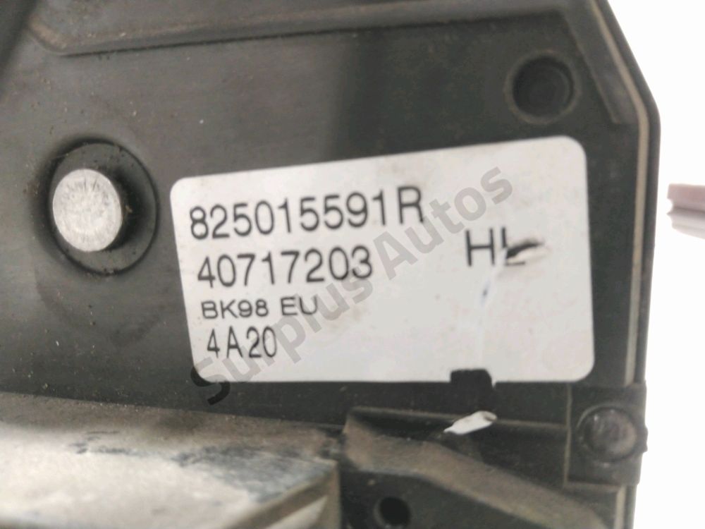 Serrure de porte arrière gauche