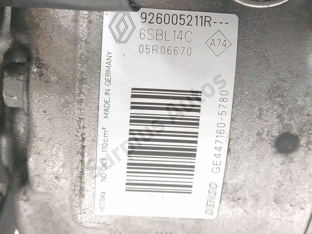 Compresseur de climatisation