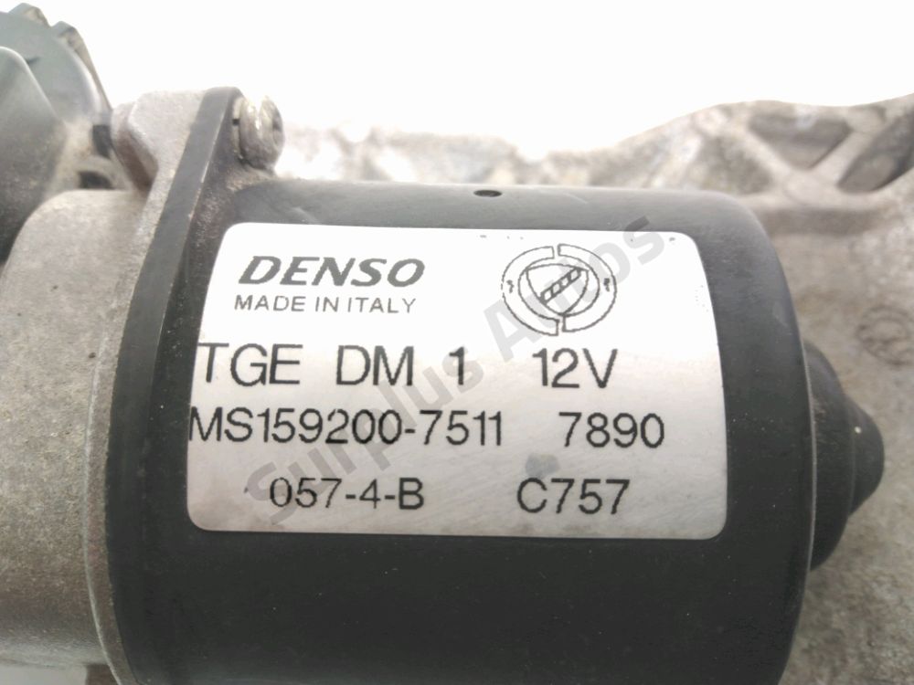 Mécanisme + moteur d'essuie glace avant