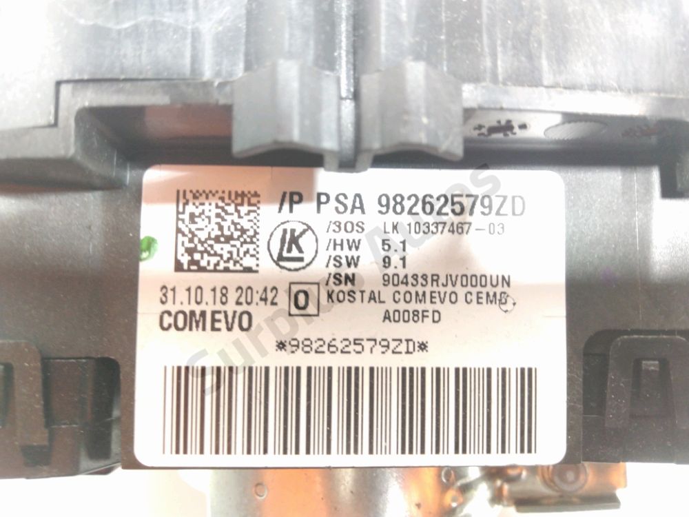 Commande sous-volant