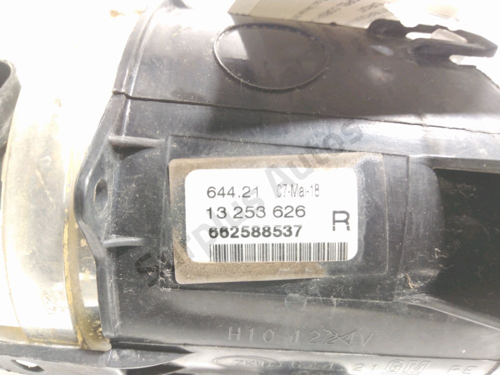 Antibrouillard avant droit