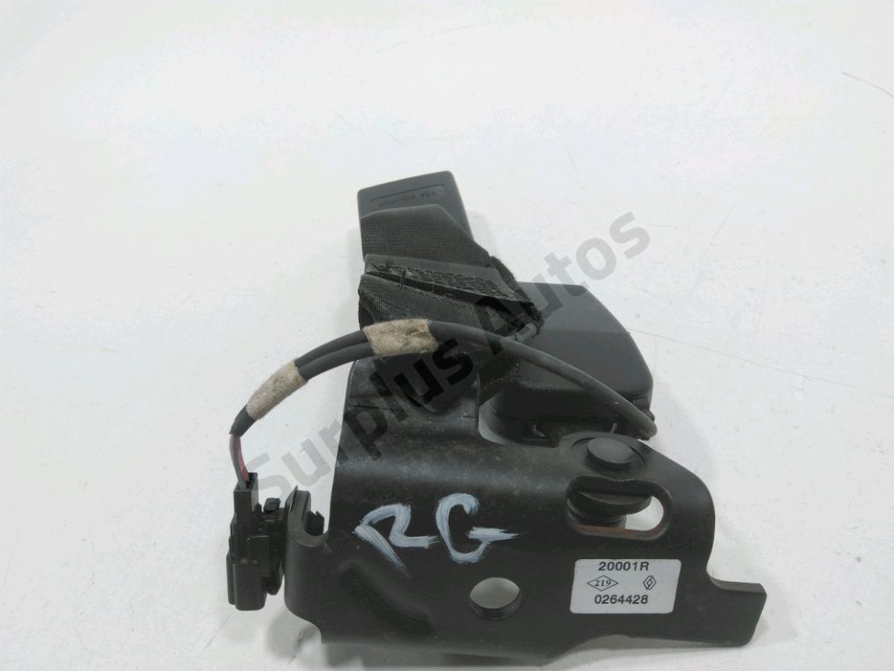 Ancrage ceinture arrière gauche