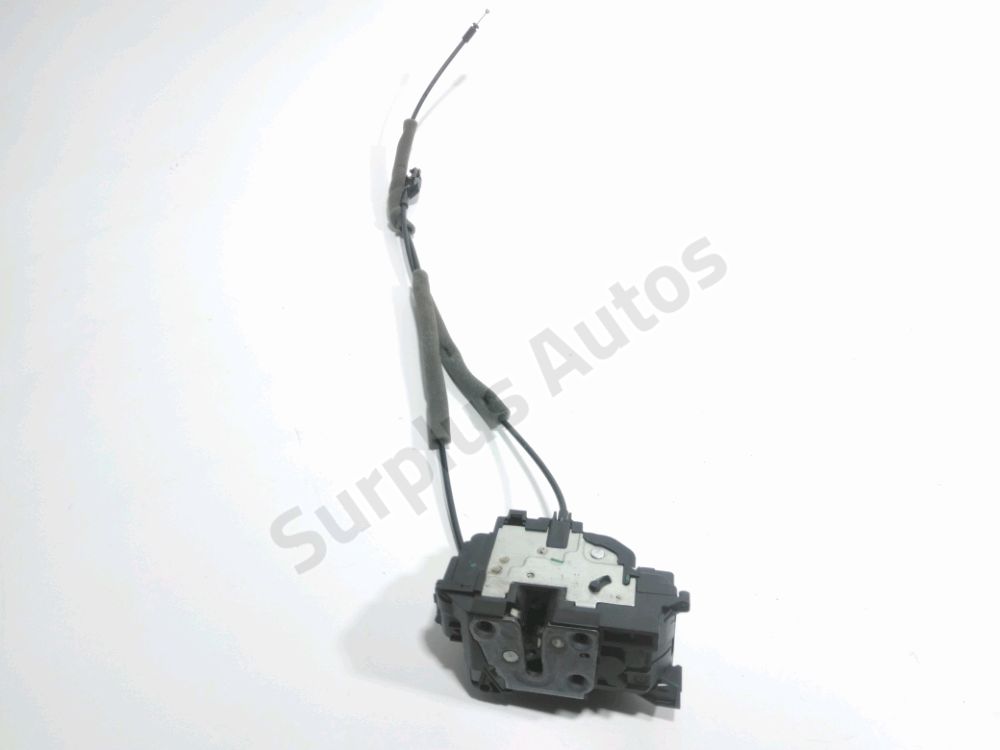 Serrure de porte coulissante gauche