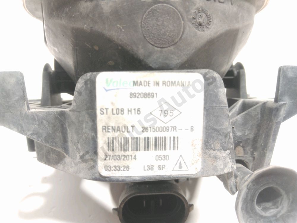 Antibrouillard avant gauche