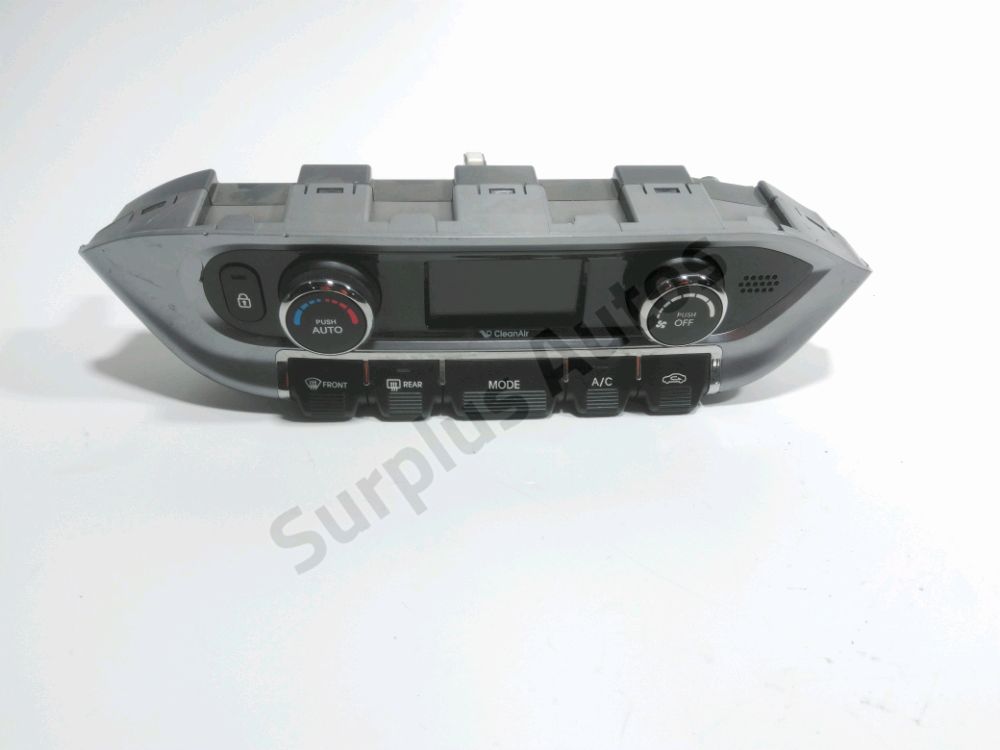 Commande de chauffage