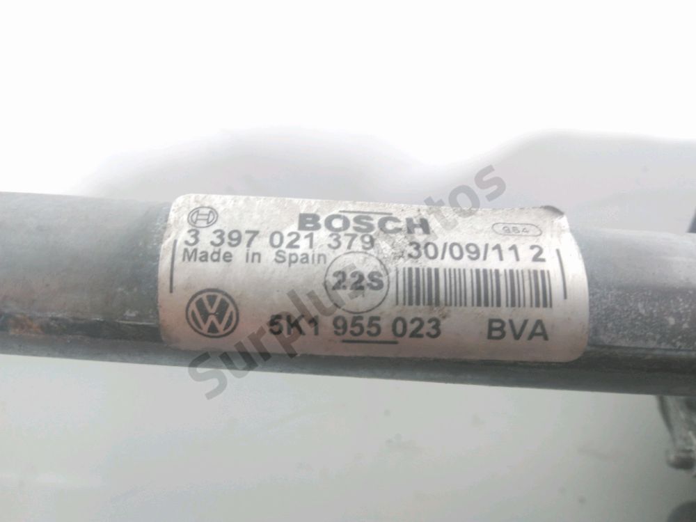 Mécanisme + moteur d'essuie glace avant