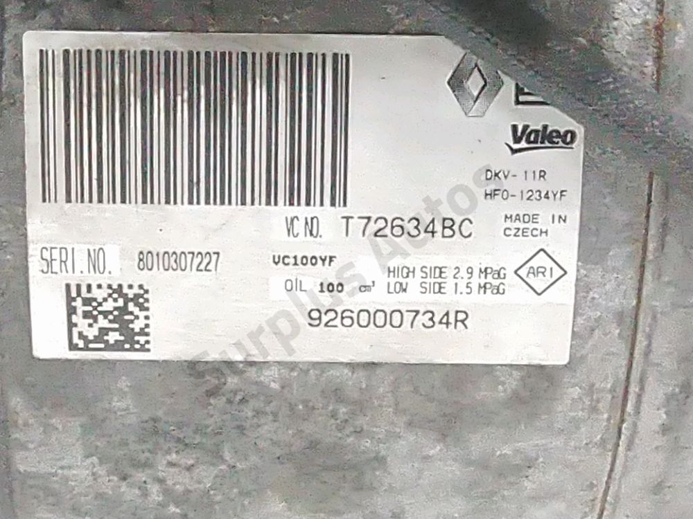 Compresseur de climatisation