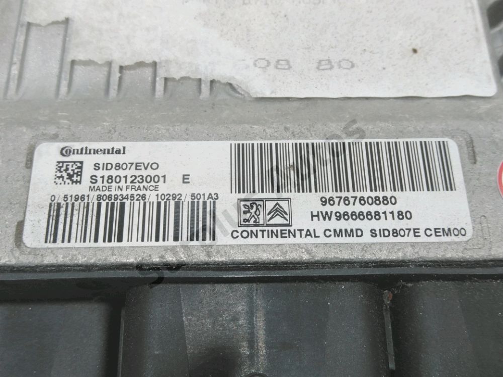 Calculateur moteur