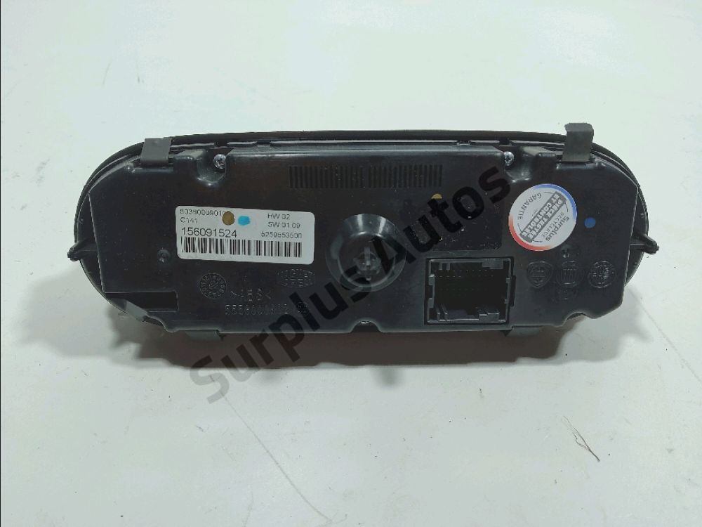 Commande de chauffage